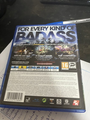 BattleBorn PS4 game