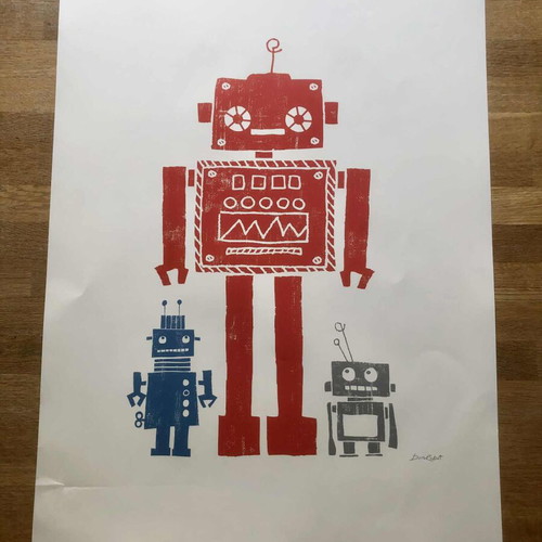 IKEA poster used with slight moisture damage 50x70cm