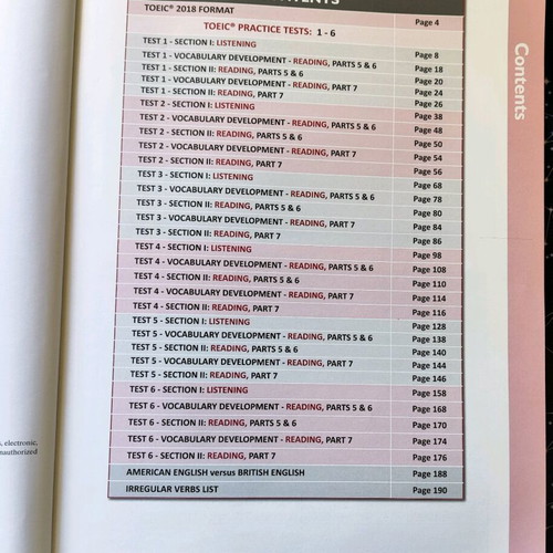Succeed in Toeic New Format 2018 book like new