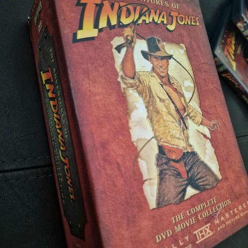 The Adventures of Indiana Jones DVD new, subtitles, zone 1 USA