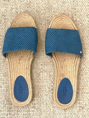 Ugg Australia original sandals like new, eco-friendly blue size 39
