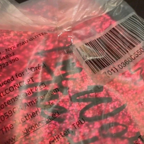 Nyx collectible toiletry bag new, with rhinestones