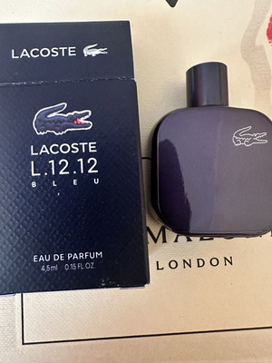 Lacoste L.12.12 Bleu Miniature 4.5ml Eau de Parfum new authentic