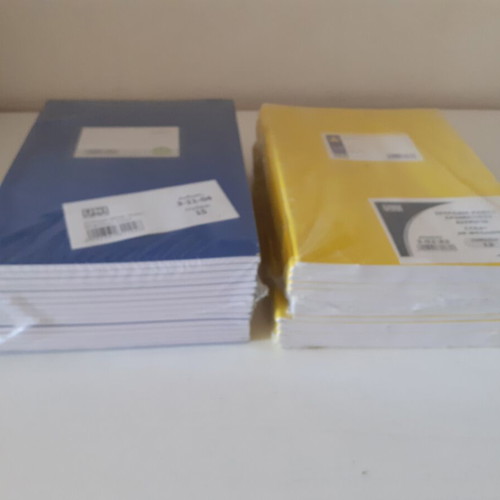 Pack of 30 school notebooks, 50 sheets each