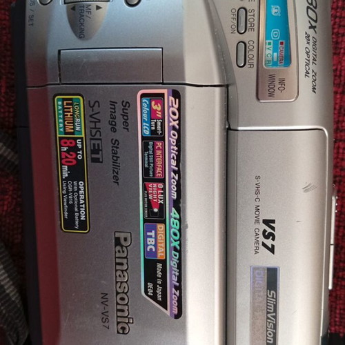 Panasonic NV-VS7 camera like new, complete set with case and charger