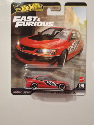 Mitsubishi Lancer Evolution IX Hot Wheels Premium Fast & Furious