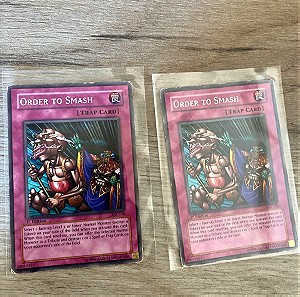 Order to Smash - AST-110 - Common - Unlimited Edition NM YuGiOh!