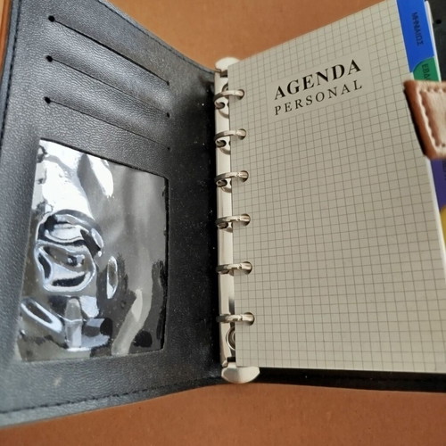 Personal agenda new, brown color, 15 centimeters