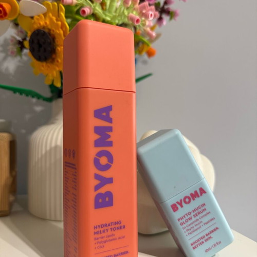 Byoma Hydrating Milky Toner 150ml and Phyto Mucin Glow Serum like new