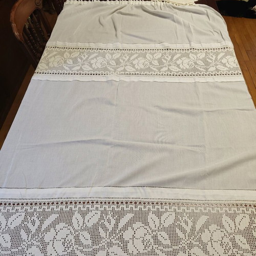 Handmade curtains like new, set of 2, 145x160 cm