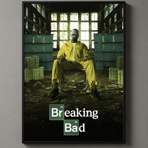 Breaking Bad framed art print 30x40cm new