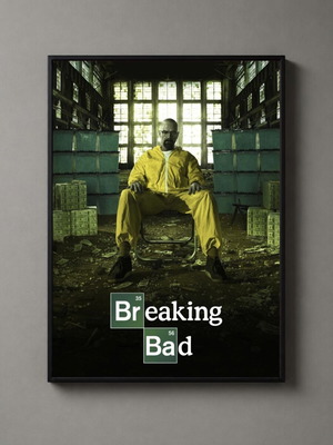 Breaking Bad framed art print 30x40cm new