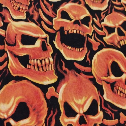 Black mako t-shirt used, size XS, for metalheads, rockers and goths