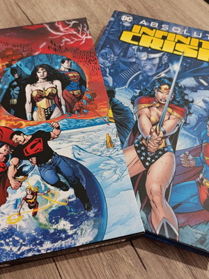 Absolute Infinite Crisis hardcover DC comic like new in English