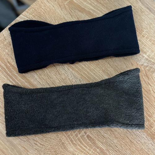 Hair ribbons like new in dark blue and dark gray