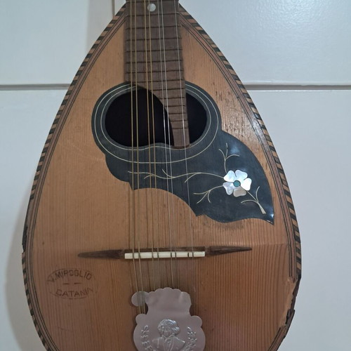 Rare Italian Mandolin used, handmade, collectible