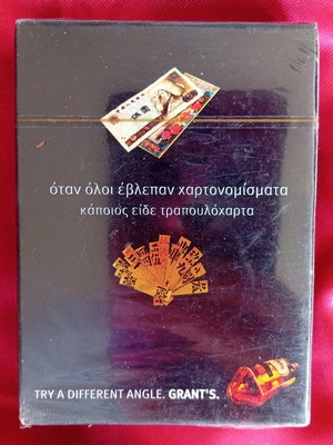 Grant's Whiskey Collectible Playing Cards new