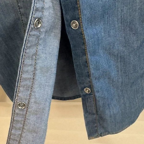 Women’s denim shirt Benetton like new, light blue