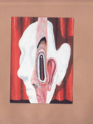 PostArt Cards #133 Brian Spiteri "Untitled" like new, year 1997