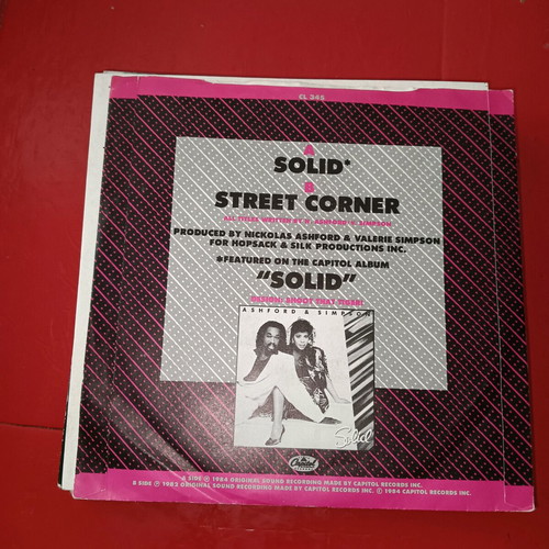 7" Single Ashford & Simpson Solid used, R&B / Soul