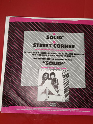 7" Single Ashford & Simpson Solid used, R&B / Soul
