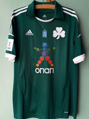 Matchworn Panathinaikos Jersey Medium size, like new, Kuiper edition