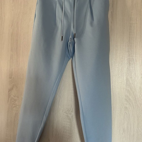 B.young Turquoise Cotton Suit New, Size 38, Elastic Waist Pants