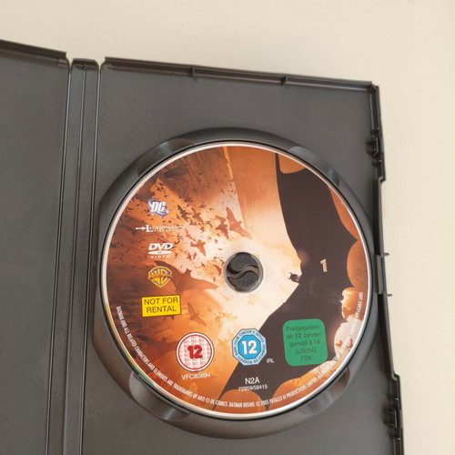 Batman Begins DVD like new, action and sci-fi