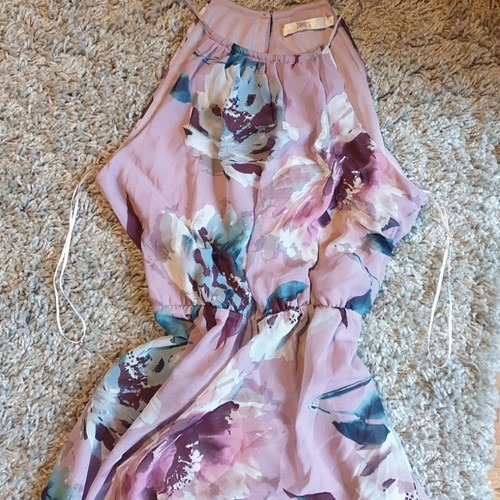 Maxi floral dress like new, size 38
