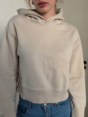 Hoodie beige Zara used, size S