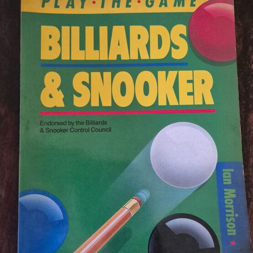 Billiards & Snooker book like new, English language