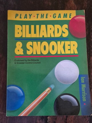 Billiards & Snooker book like new, English language