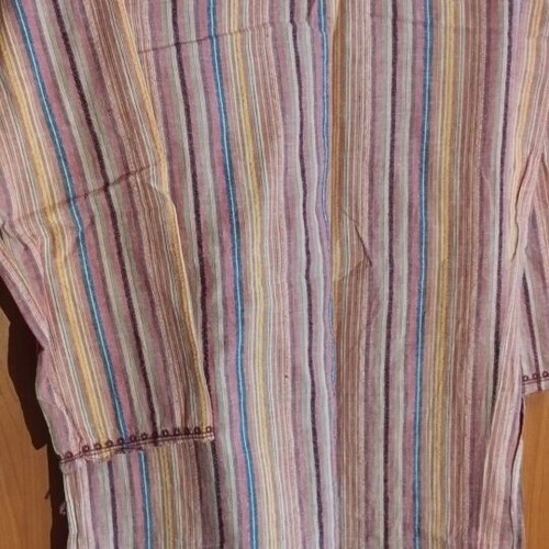 Cotton tunic with sequin details like new, multicolor, size M