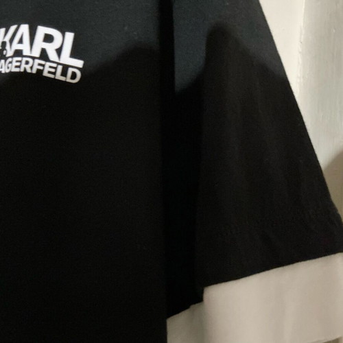 Karl Lagerfeld T-shirt black like new, size Large