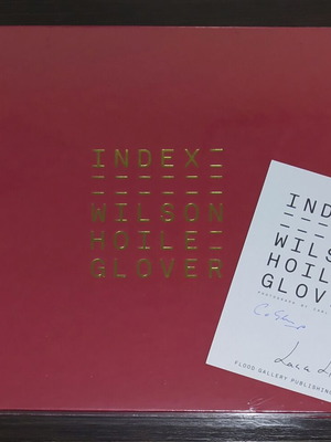 Index The Visual Language of Steven Wilson Deluxe Hardback Book Limited RAH Red Edition