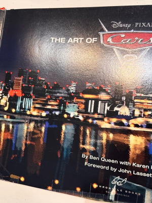 The Art of Cars 2 Disney Pixar βιβλίο τέχνης μεταχειρισμένο, σκληρόδετο