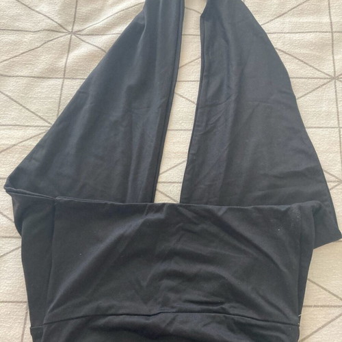 Black dress like new, size XXS, made from recycled materials