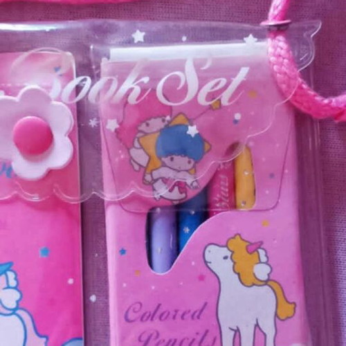 Vintage Sanrio Little Twin Stars painting set NOS new