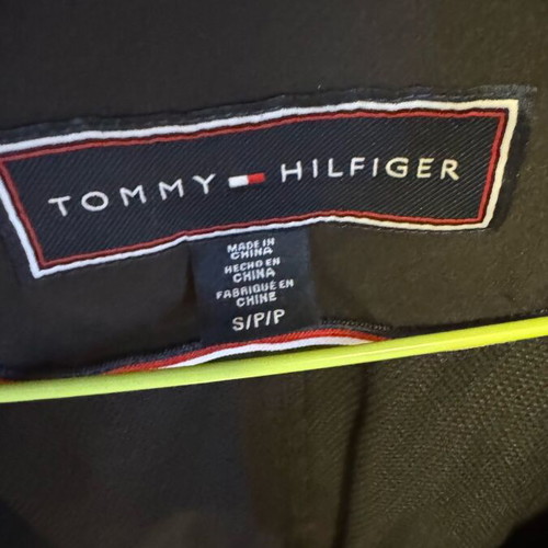 Tommy Hilfiger waterproof windbreaker jacket women's small like new, black