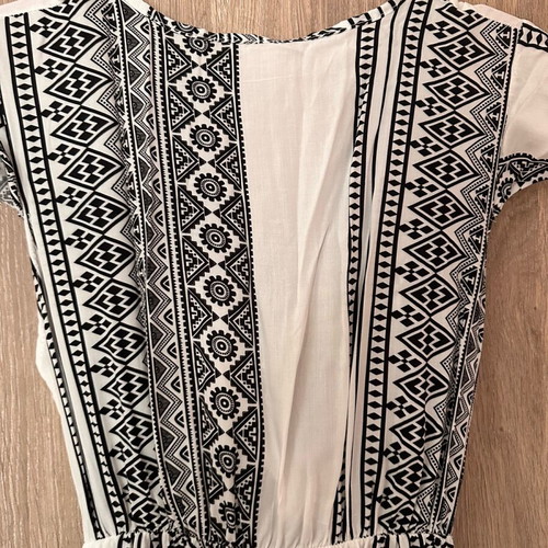 One-piece jumpsuit like new with elastic waist, size M