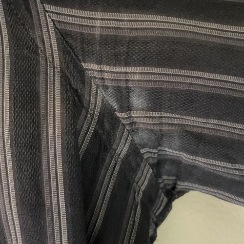 Dolce & Gabbana striped shirt used, size L, black and blue