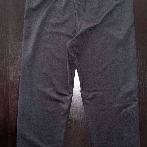 Women's shiny capri leggings like new, black, size S