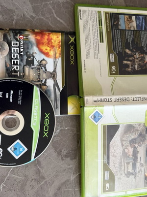 Conflict Desert Storm Xbox Original PAL used, CIB