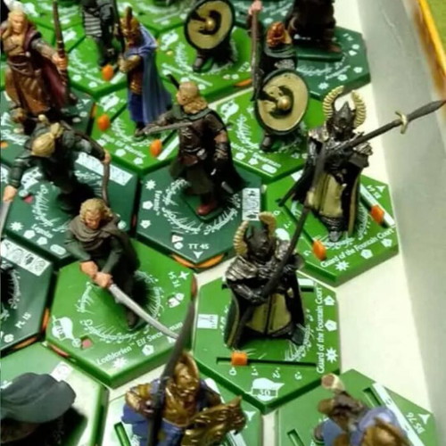 Lord of the Rings Large Combat Hex Collection like new