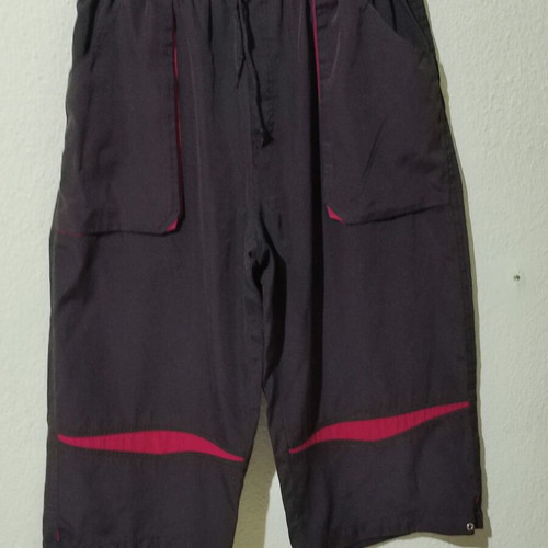 Sport pants like new, wide fit, black, size M