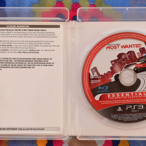 Need for Speed: Most Wanted (Essentials) PlayStation 3 game like new