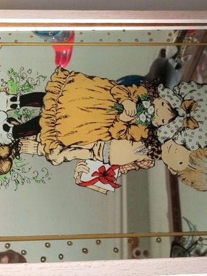 Decorative mirror frame like new
