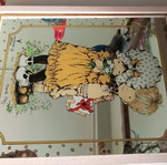 Decorative mirror frame like new