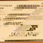  Xiaomi Redmi Note 12 pro 5G 6GB RAM 128GB sky blue