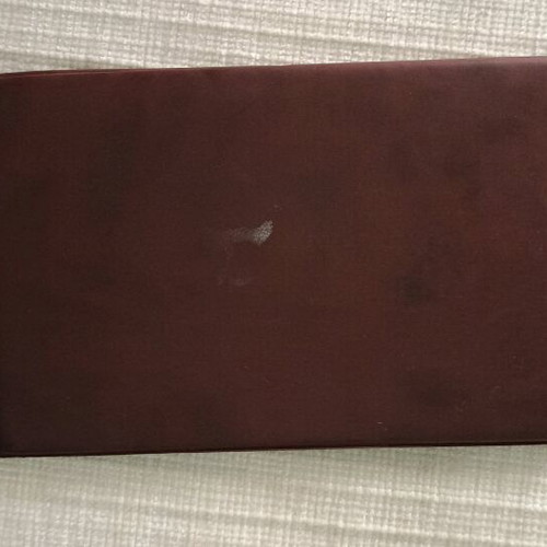 Holder for licenses and insurance new, brown plastic cover